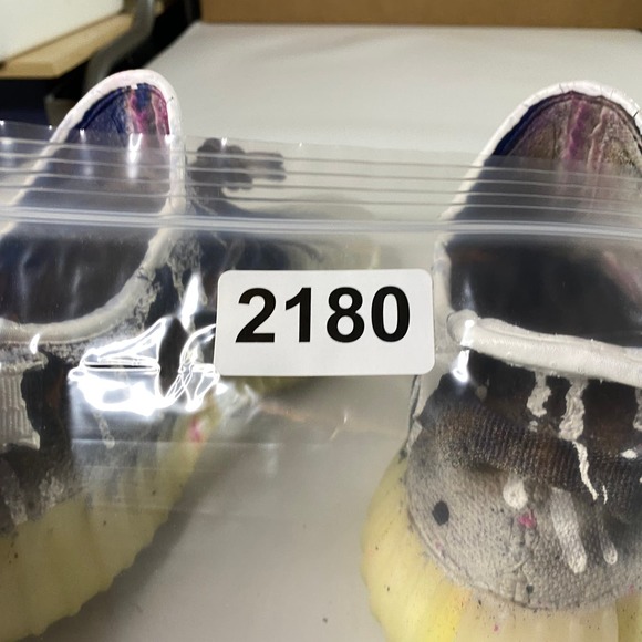 Adidas Yeezy Boost 350 Shoes Sneakers Men\'s 10 Custom Spray Paint Streetwear main image 4